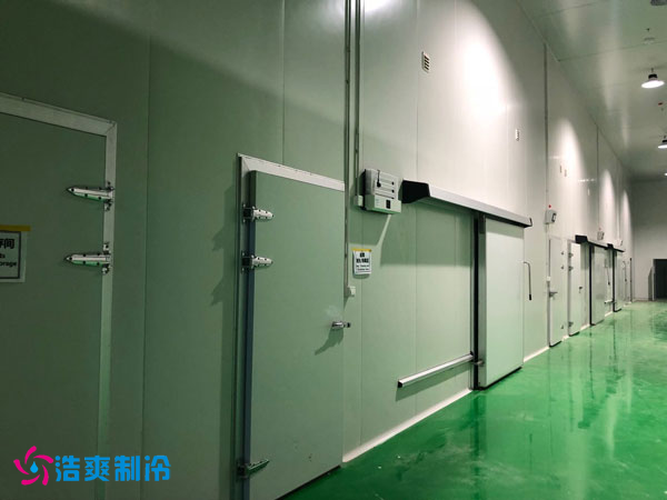 100噸香菜保鮮冷庫安裝成本是多少？_浩爽制冷
