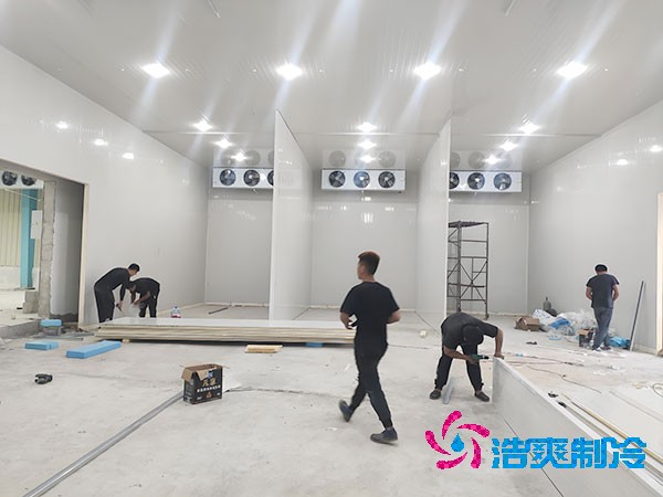 5000平米生鮮冷鏈果蔬保鮮冷庫(kù)建造安裝造價(jià)多少錢？-浩爽制冷